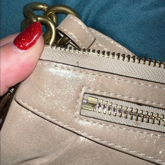 Small Coach Sparkly Handbag - Picture 5 of 6